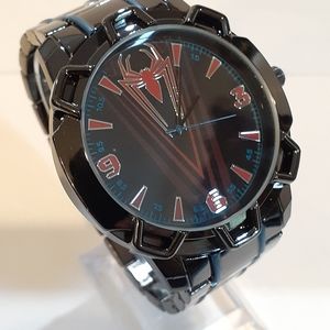 Marvel Comics Spider-Man Red Spider Dial Watch Men's New NOS Box 2021